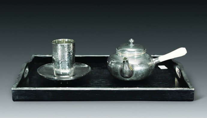 精美银器茶具