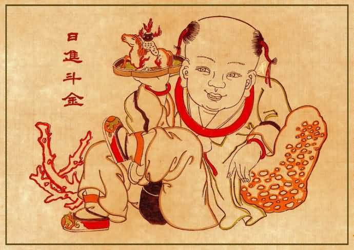 中国老年画欣赏