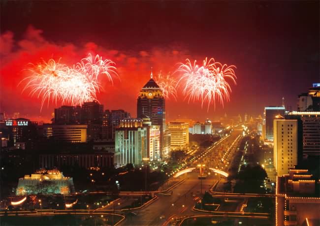 北京夜之景