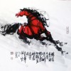 骏马画