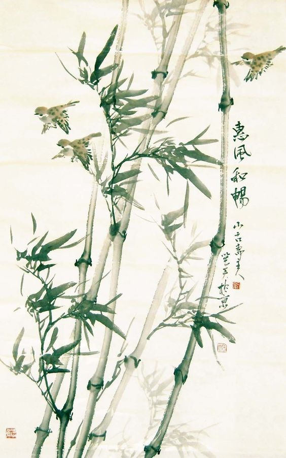 竹画 竹画