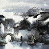 流光意韵 水墨画
