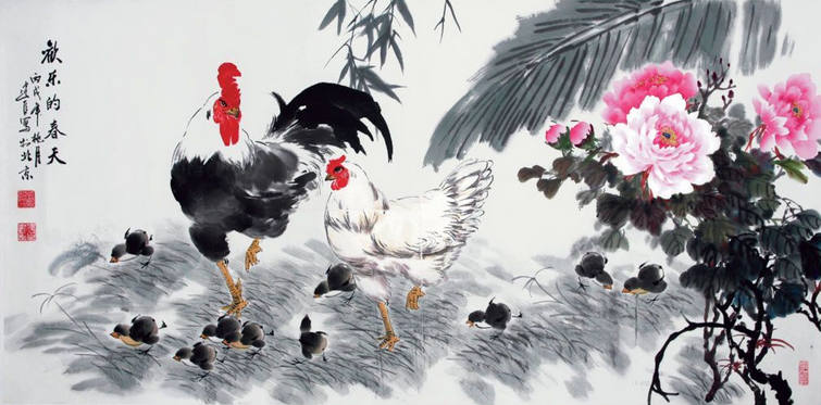 鸡图 — 给面小站