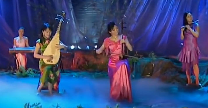 中国传统名曲《茉莉花》古筝、二胡、笛子、琵琶合奏版