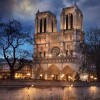 巴黎圣母院景彩